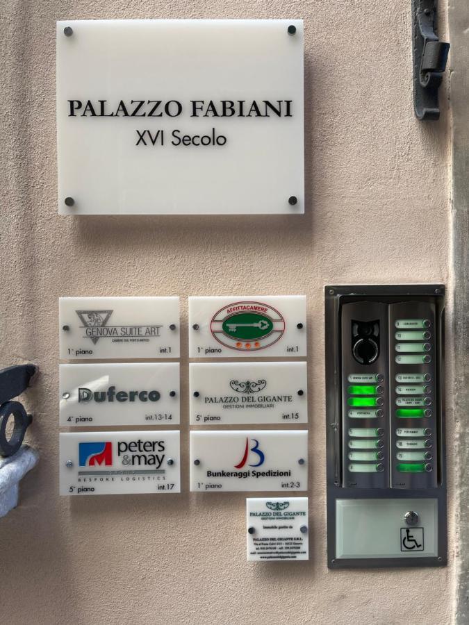 Genova Suite Art Exterior foto